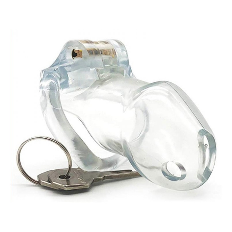  Cage de chasteté Lock Up 9.4 x 3.2cm Transparente